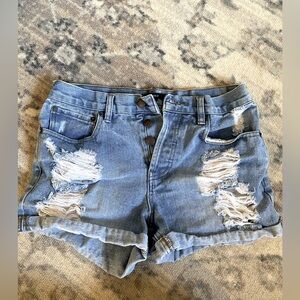 Forever 21 Jean shorts .